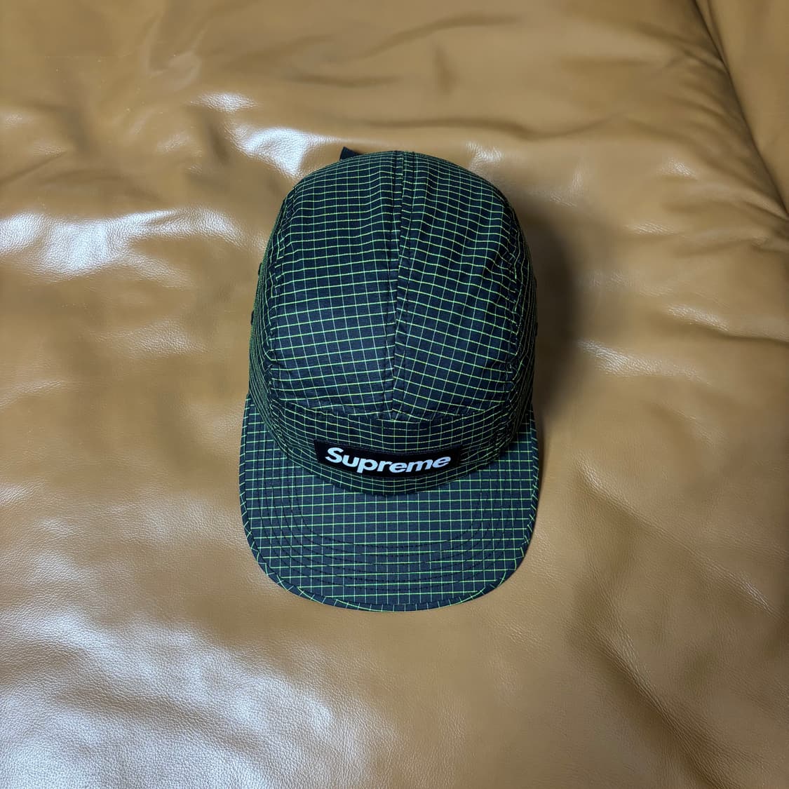 Supreme 슈프림 캠프캡 모자 (Ripstop Black Green) 상품이미지5