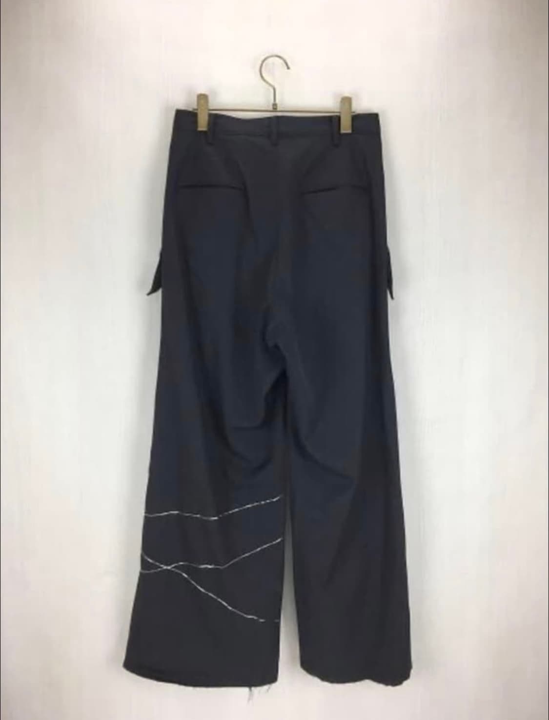 설밤 21AW 울 개버딘 메탈리안 팬츠 상품이미지2