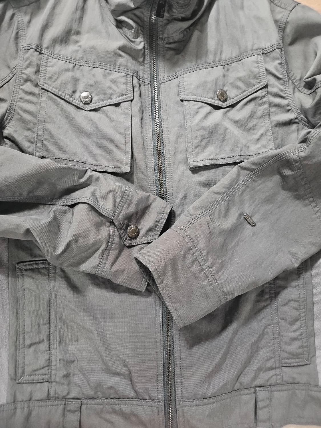 리바이스 배색 그레이 자켓 S  90  남성용 상품이미지4