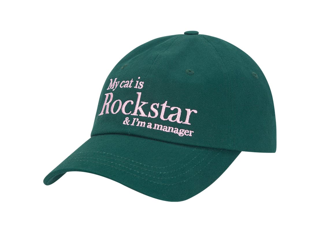 조거쉬 볼캡 모자 마이캣이즈락스타 my cat is rockstar  상품이미지1