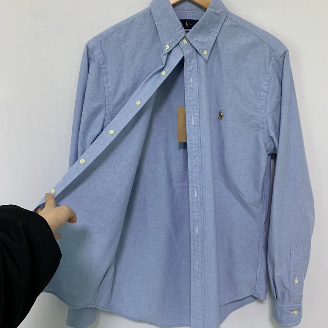 폴로 랄프로렌 슬림핏 베이직 셔츠 빈티지 남성 M 남녀공용 상품이미지6