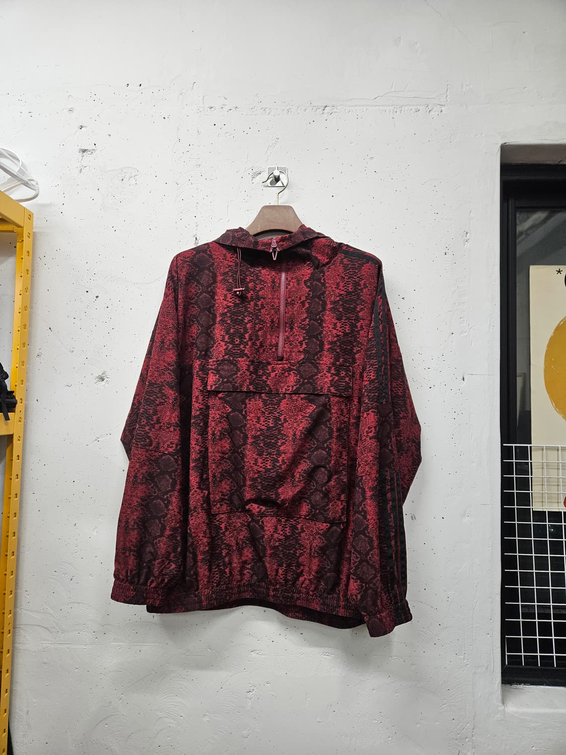 아디다스 아이비 파크 스네이크 프린트 윈드브레이커 재킷 상품이미지1