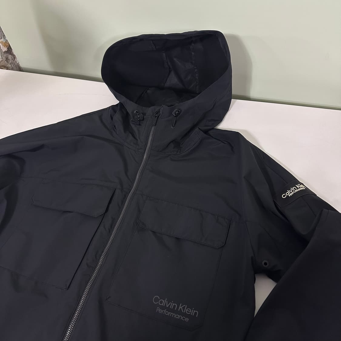 M 캘빈클라인 CK 블랙 바람막이자켓 상품이미지2