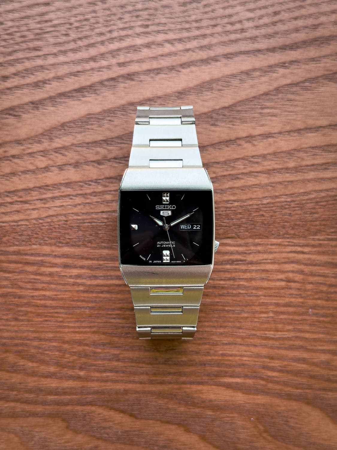 [희귀] 세이코 5 블랙 TV스크린 - 오토매틱 21석 (Squar 상품이미지3