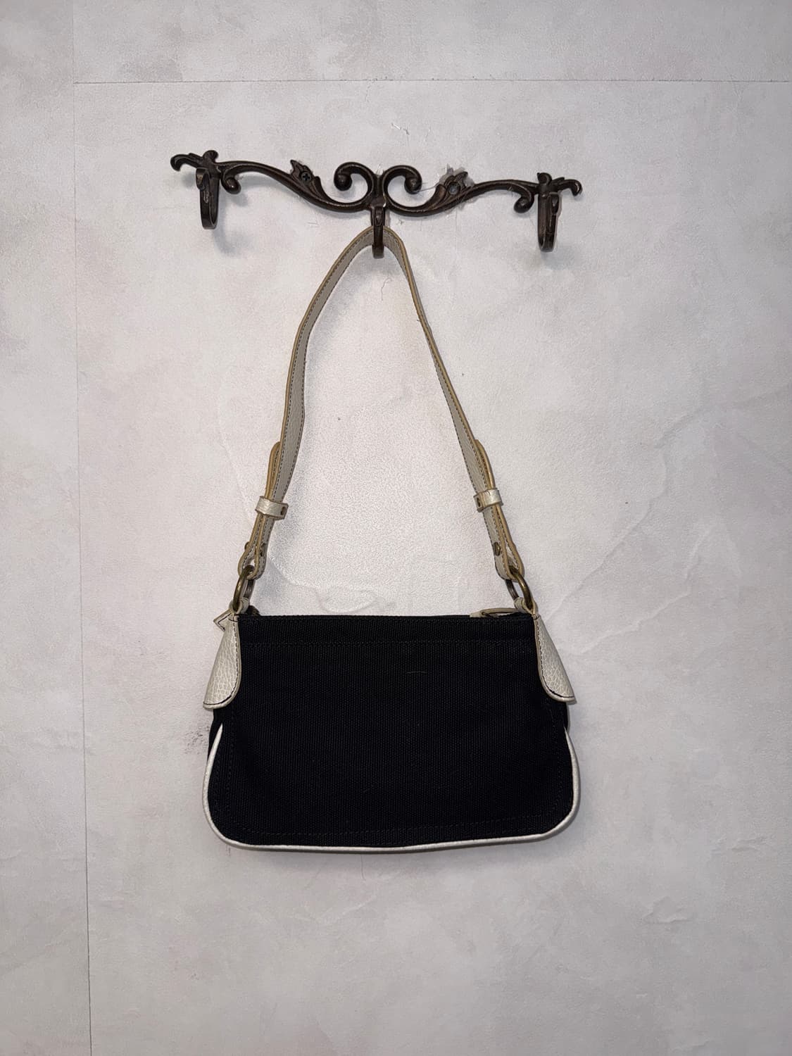 SISLEY black&white buckled shoulder bag 상품이미지4