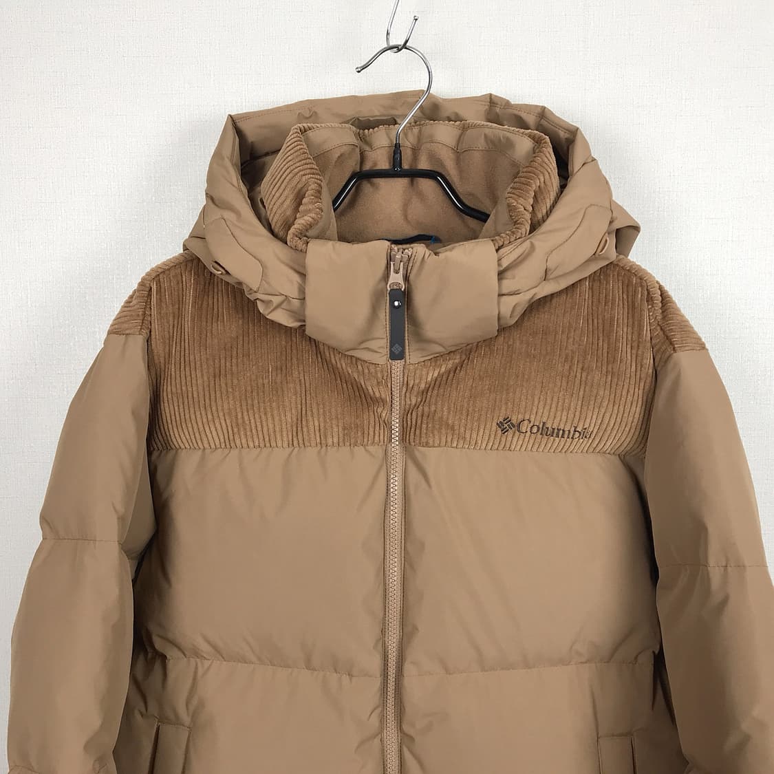 컬럼비아 옴니히트 코듀로이 덕다운 패딩 점퍼 남성M 상품이미지2