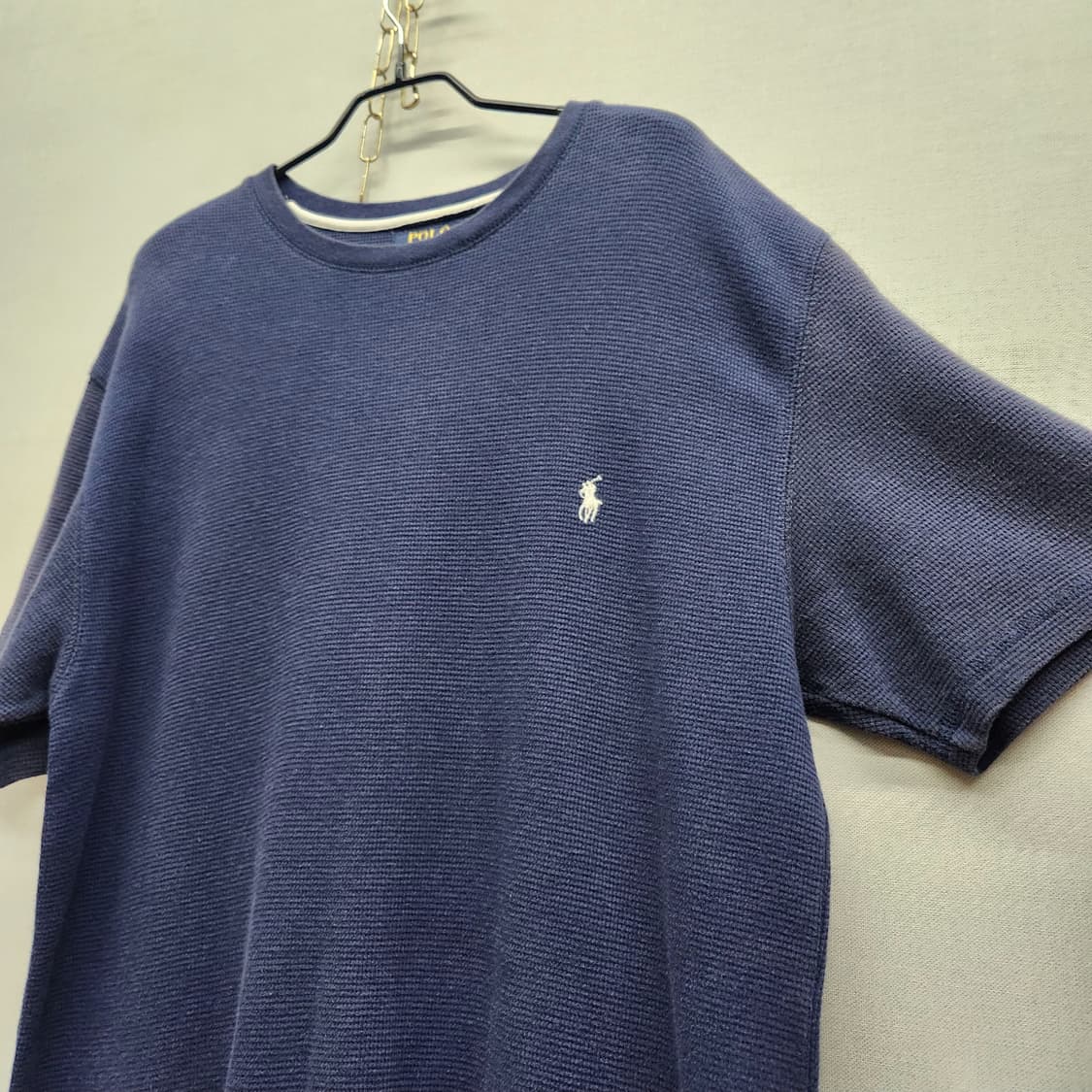 폴로랄프로렌 로고 와플 반팔티 L(L) 상품이미지3