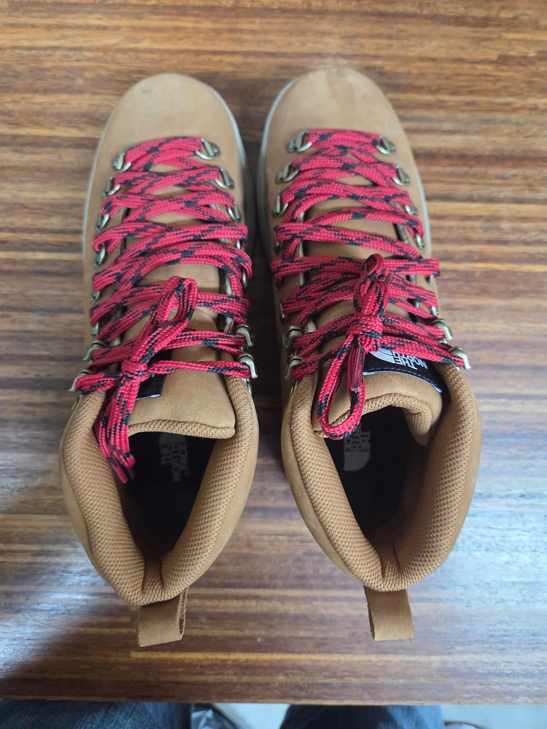 노스페이스 레더 등산 부츠 된장 250 상품이미지2