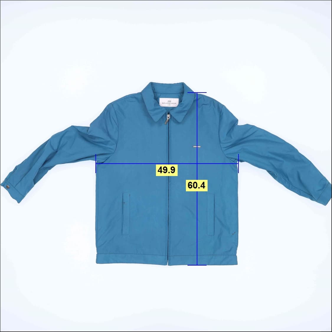 90 발렌시아가 BB로고 블루종 0306H1 상품이미지7