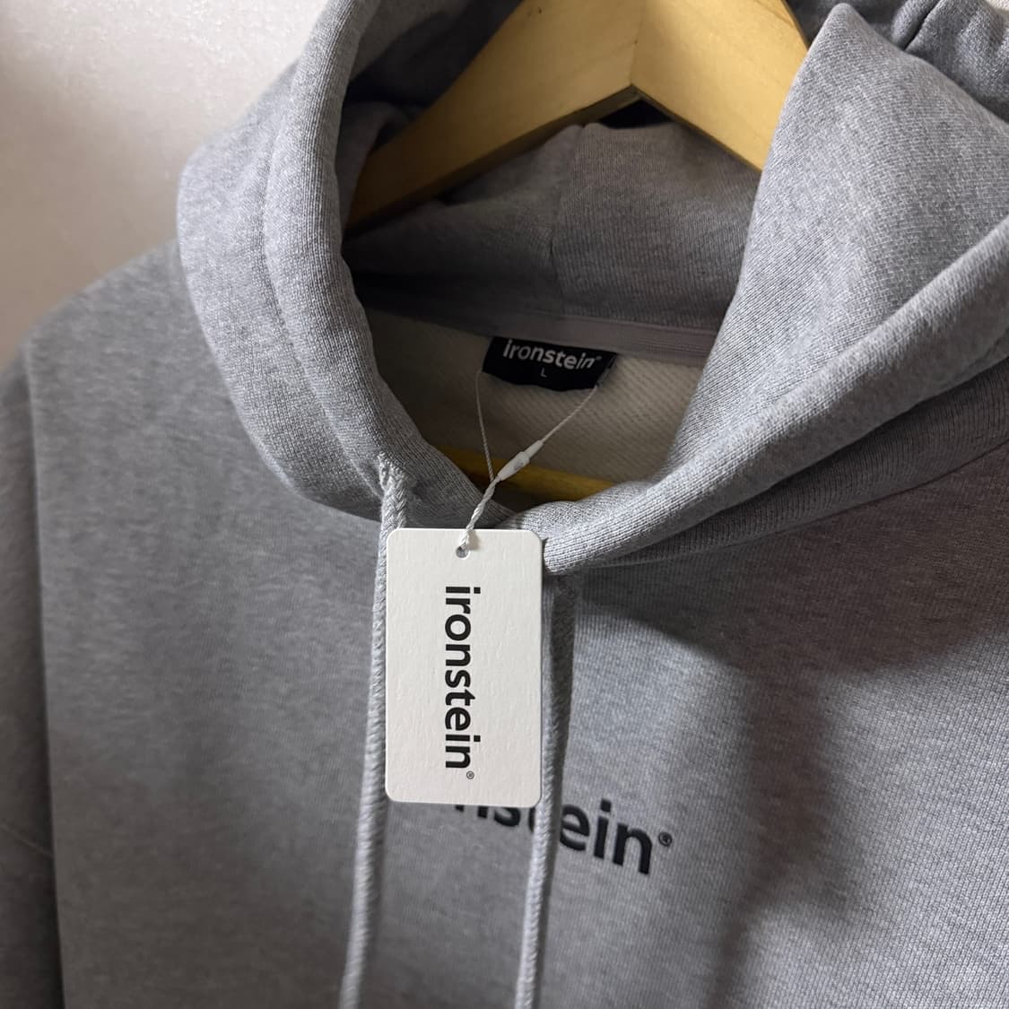 아이언슈타인 ironstein로고 후드 L (남성 100-슬림 105) 상품이미지4