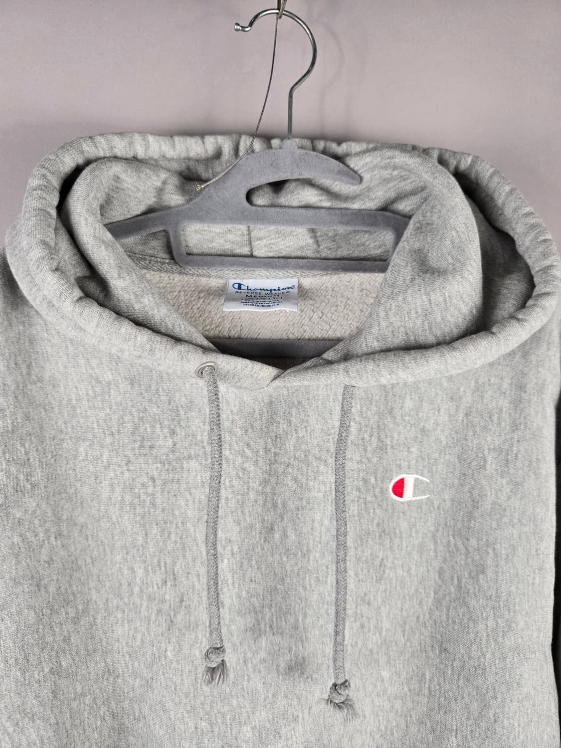 [무료배송]챔피언 M 여성 리버스 위브 크롭 후드 기모 후드티 상품이미지2