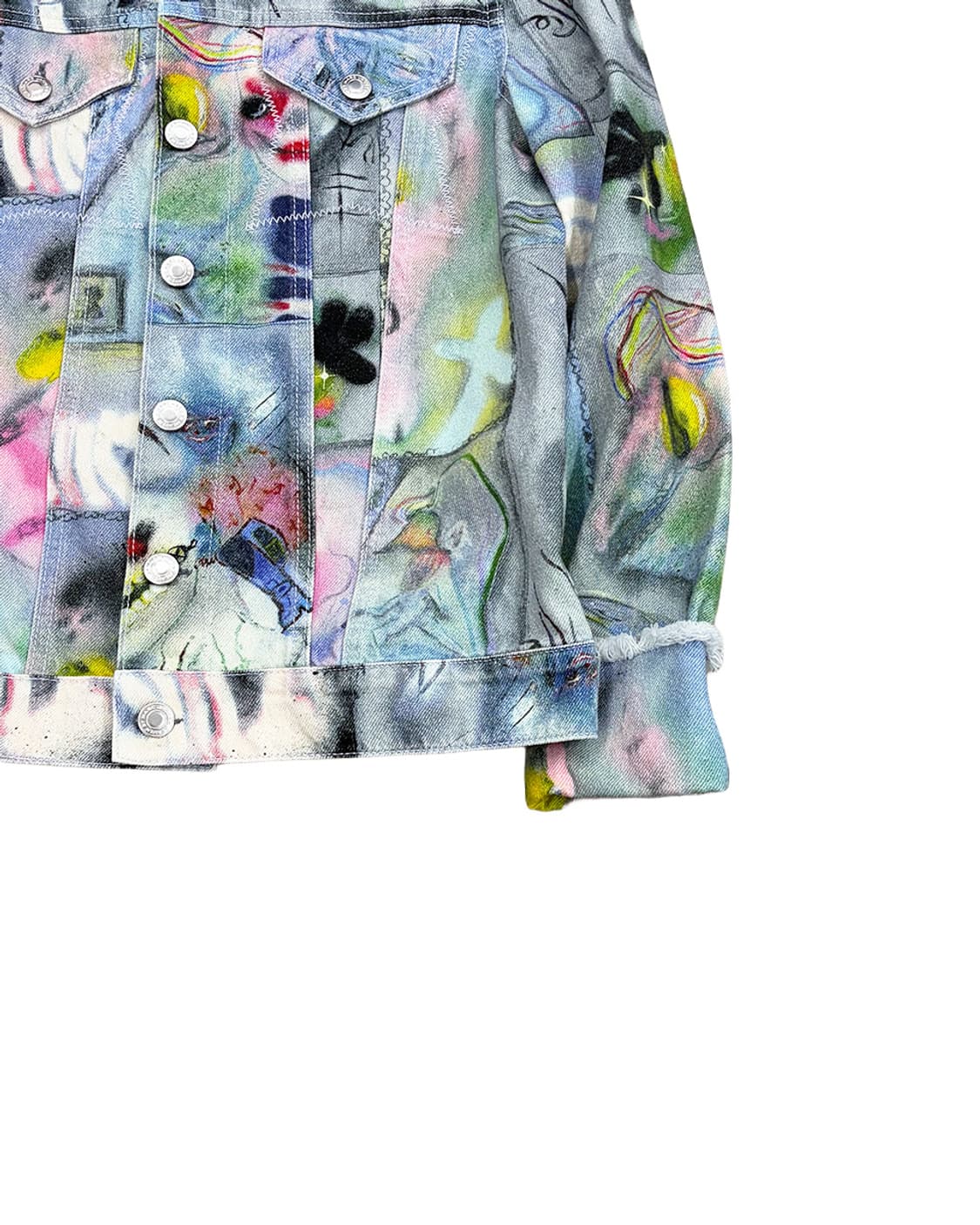 헤븐 그래픽 데님 자켓 상품이미지3