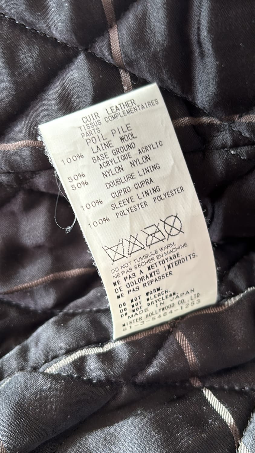 Cuir Motorcycle Jacket  상품이미지6