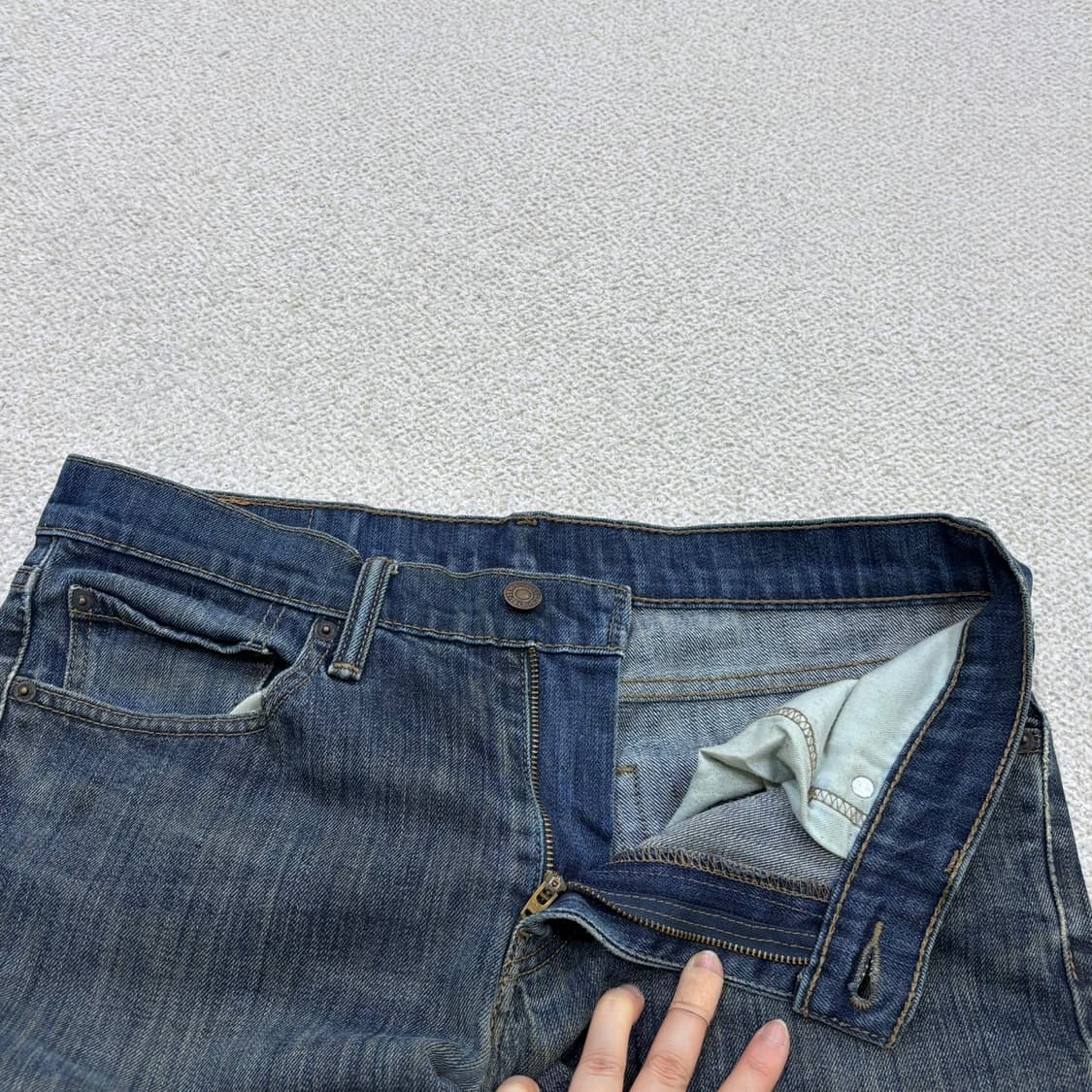 W32 L34 리바이스 511 데님 팬츠 0427E 상품이미지5
