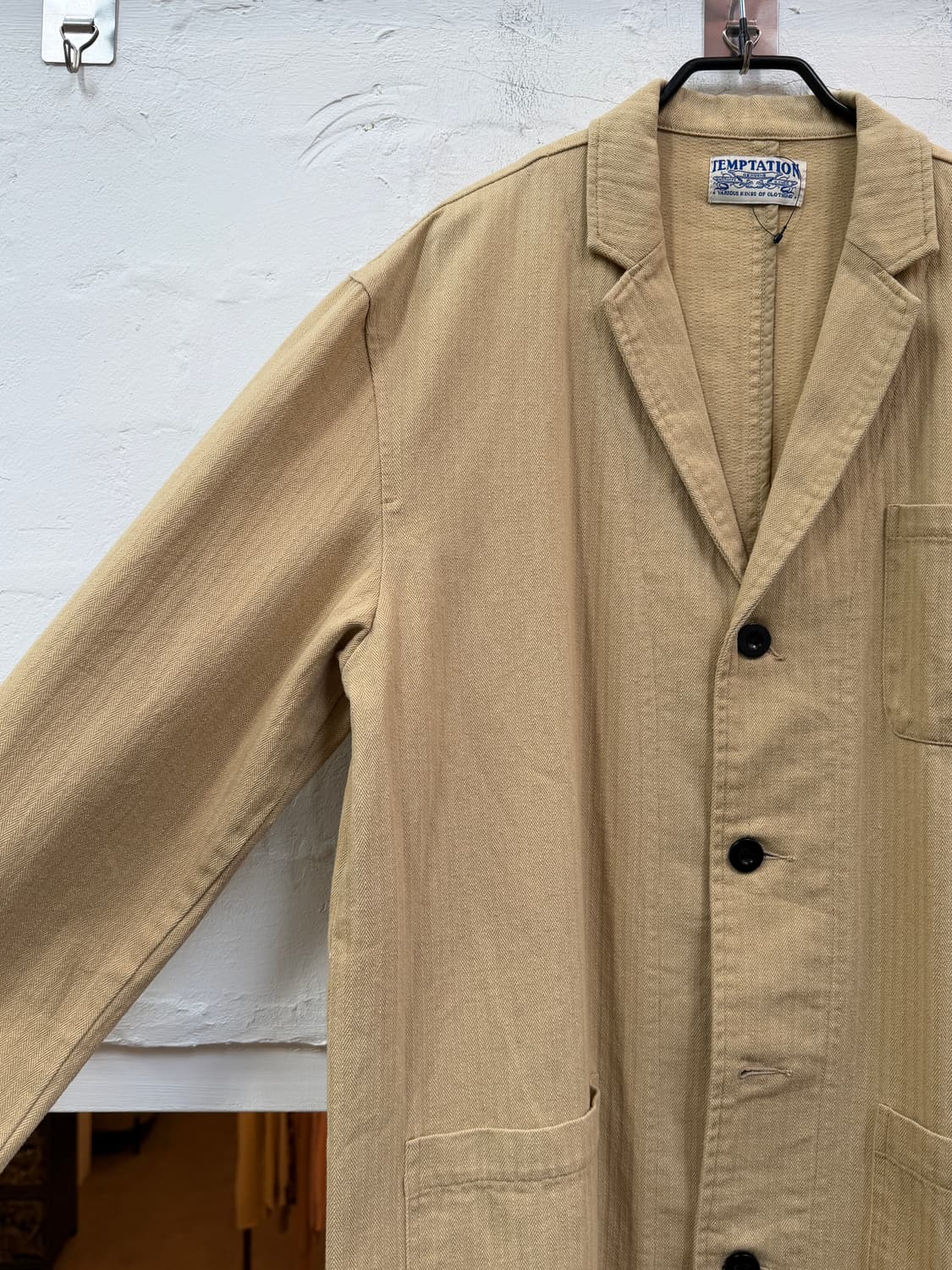 Temptation 헤링본 워크 코트  상품이미지4