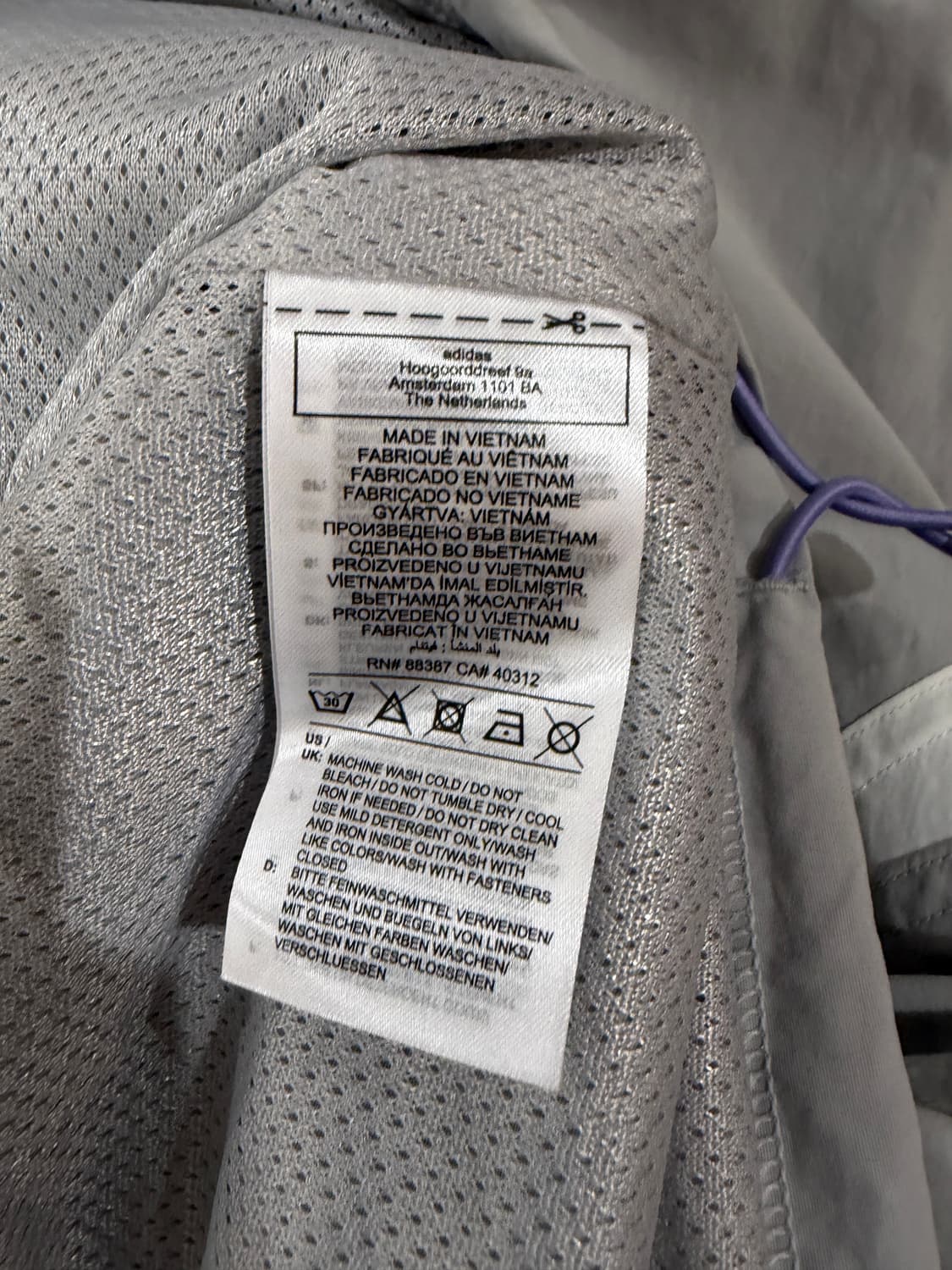 아디다스 오즈트라다무스 아노락 새상품 상품이미지8