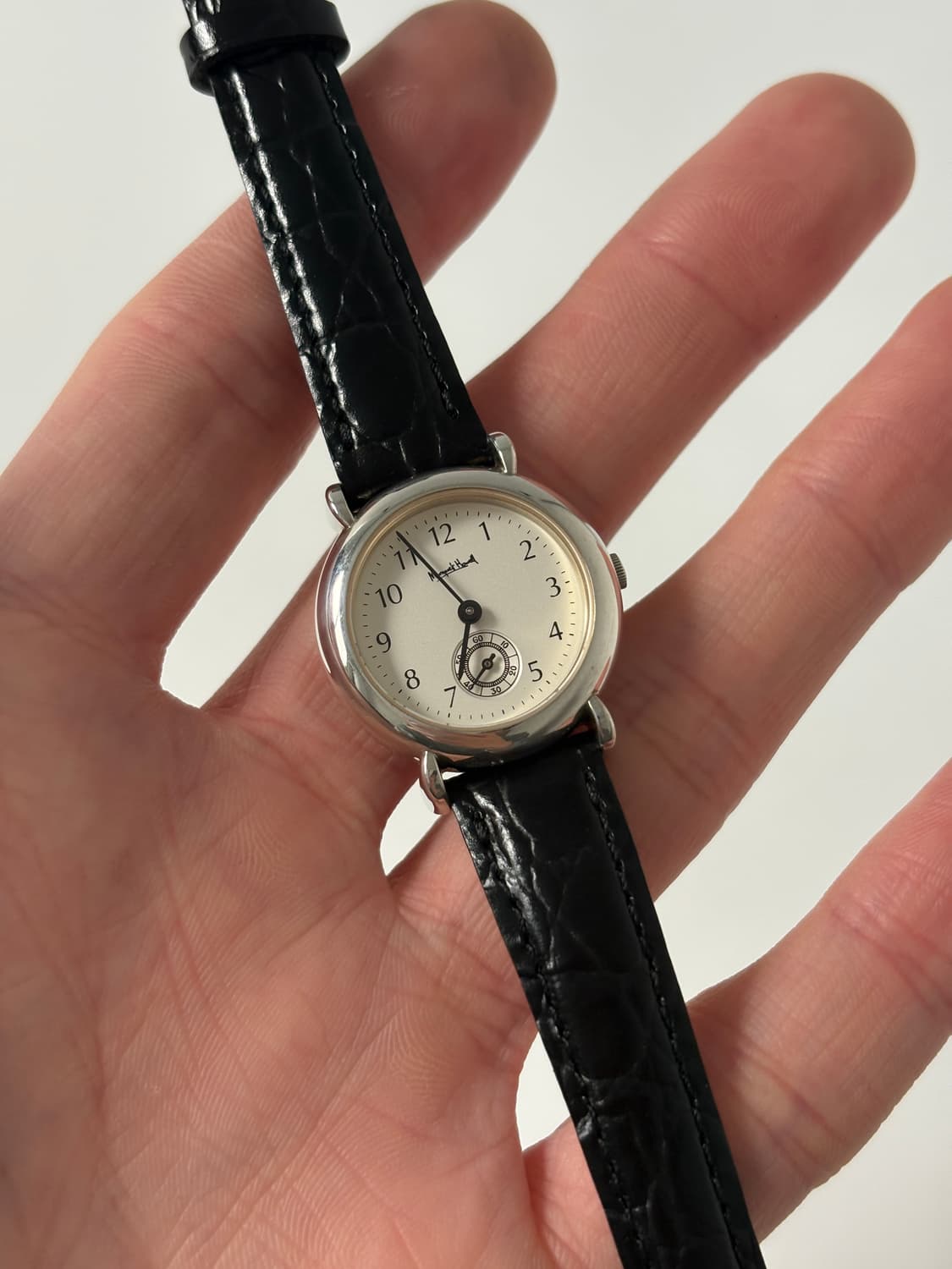 마가렛호웰 스몰 세컨즈 실버 쿼츠 여성 상품이미지1