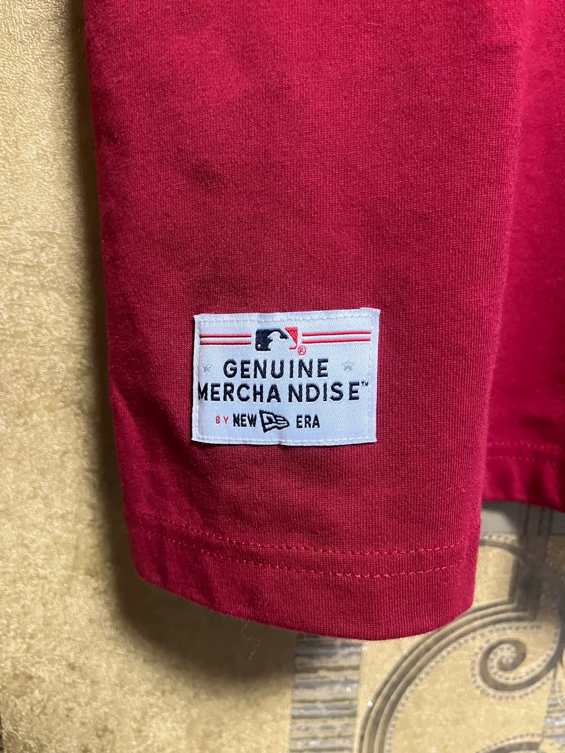 뉴에라 레드 반팔 XL 상품이미지4