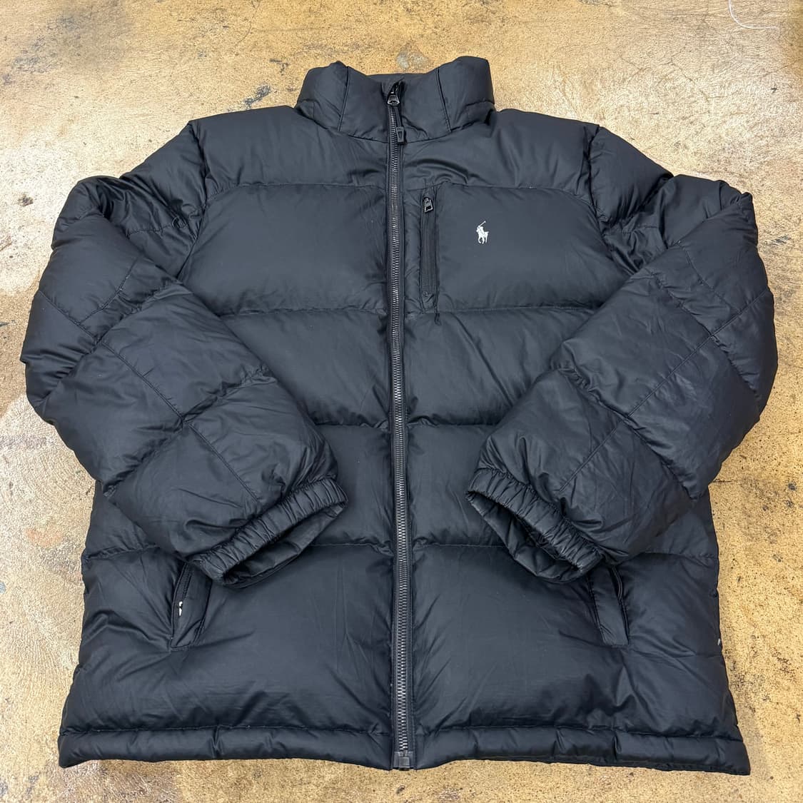 폴로 랄프로렌 블랙 숏패딩  상품이미지2