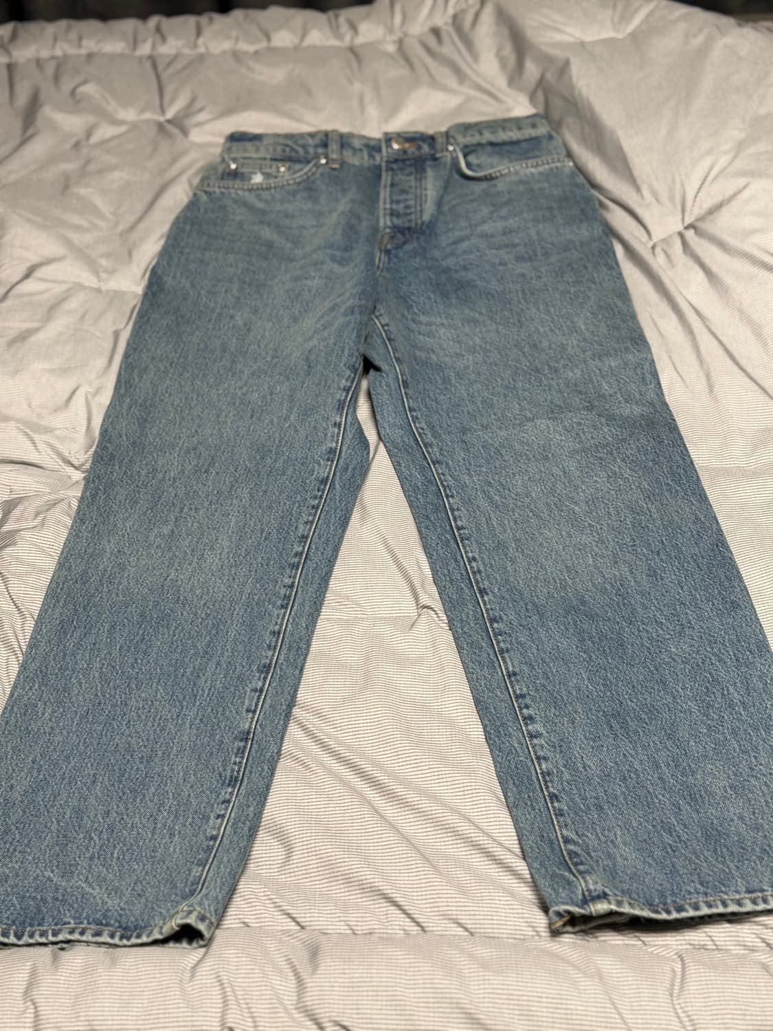 스투시 빅올진 데님 워시드블루 상품이미지2