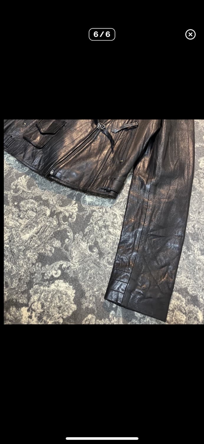 crop lambskin rider jacket 상품이미지6