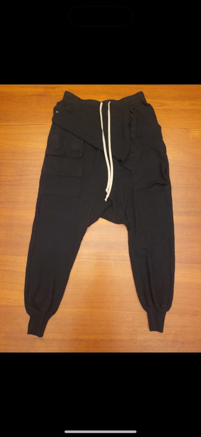 릭오웬스 드롭 크로치 카고 팬츠  상품이미지1