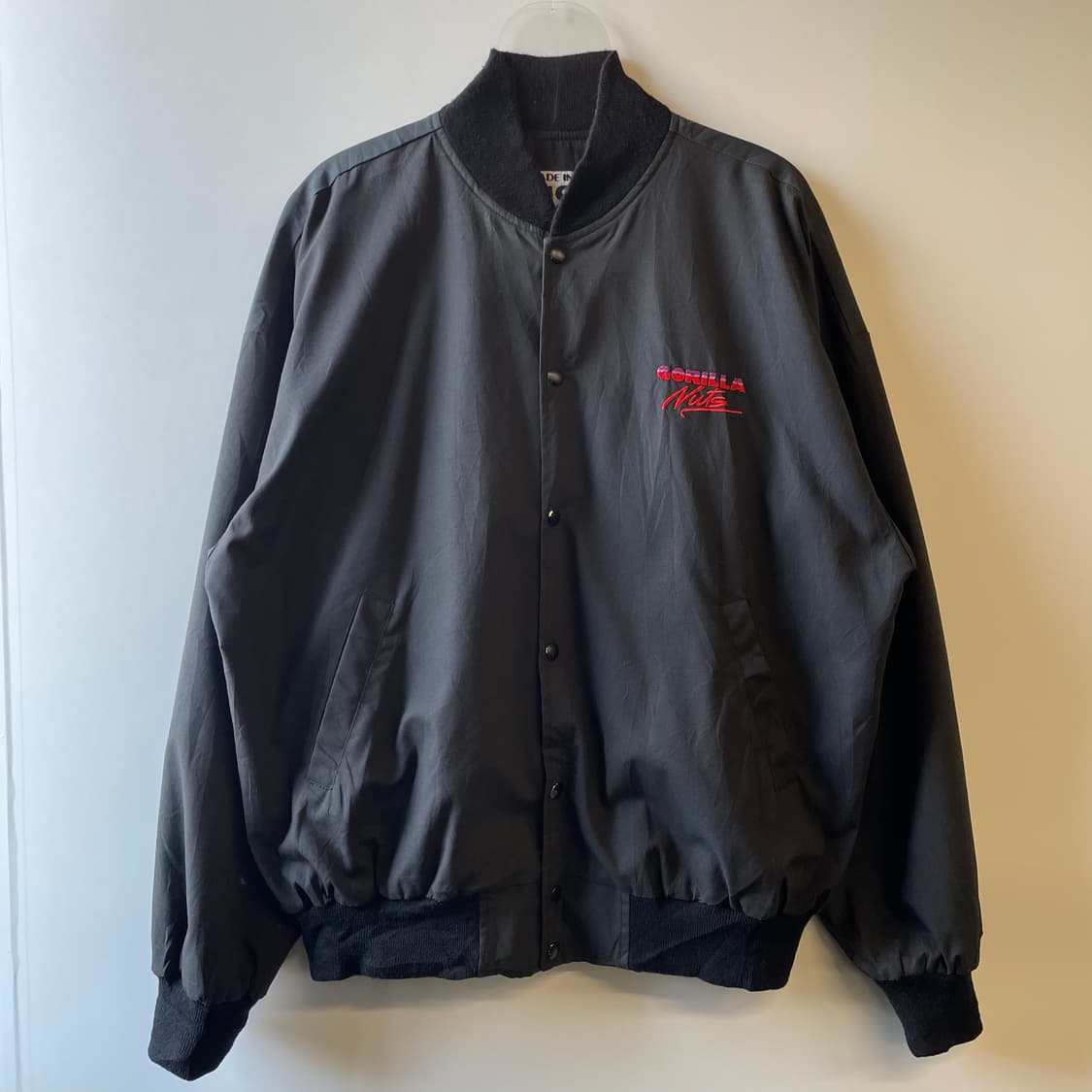 90s  빈티지 고릴라 넛츠 베이스볼 자켓 상품이미지2