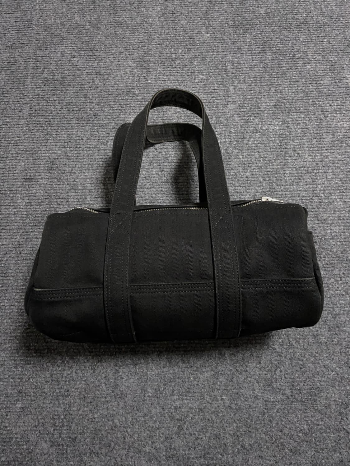 포터 코튼 블랙 보스턴백 상품이미지6