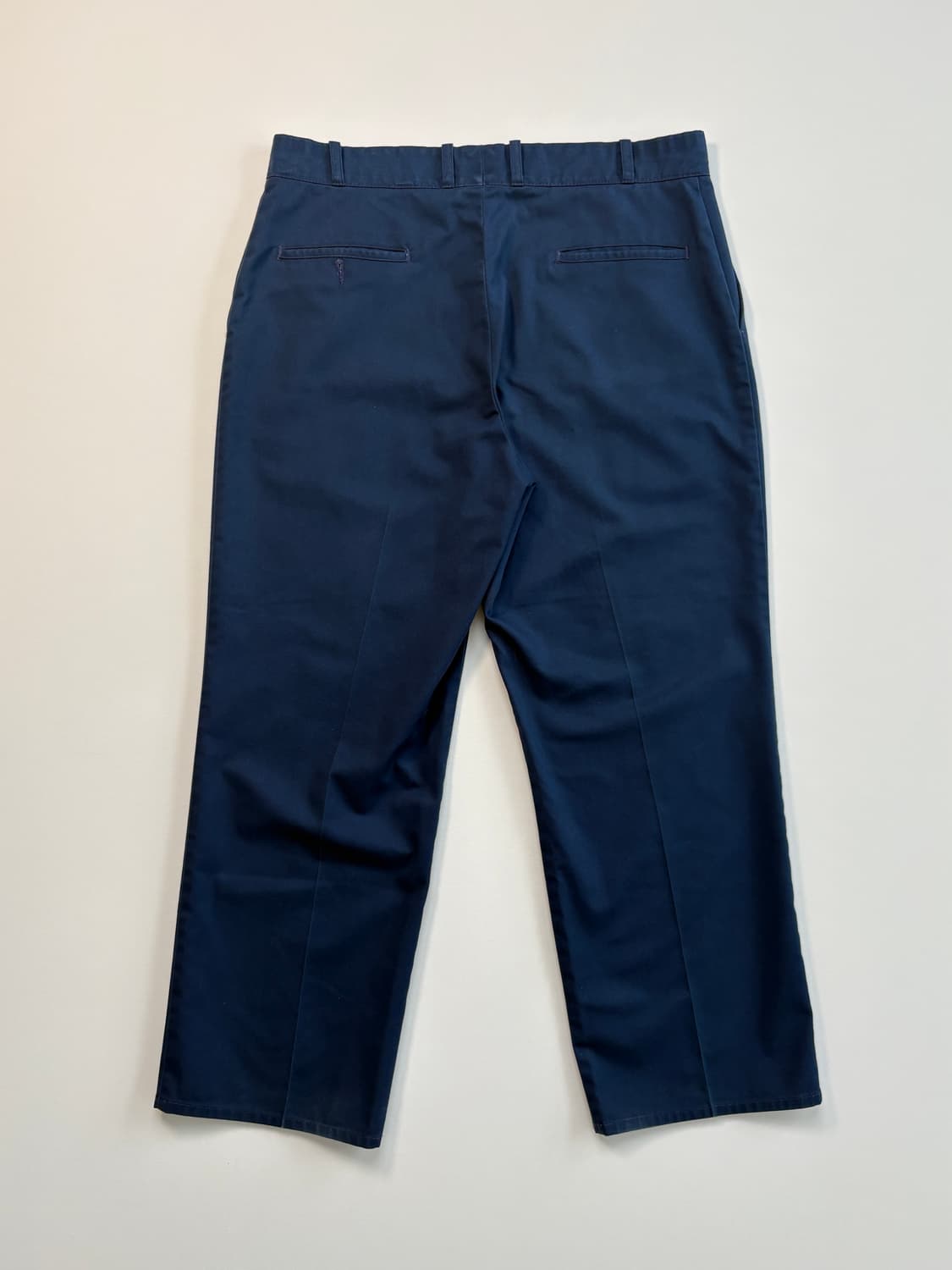 80s SEARS 딥블루 코튼팬츠 상품이미지5