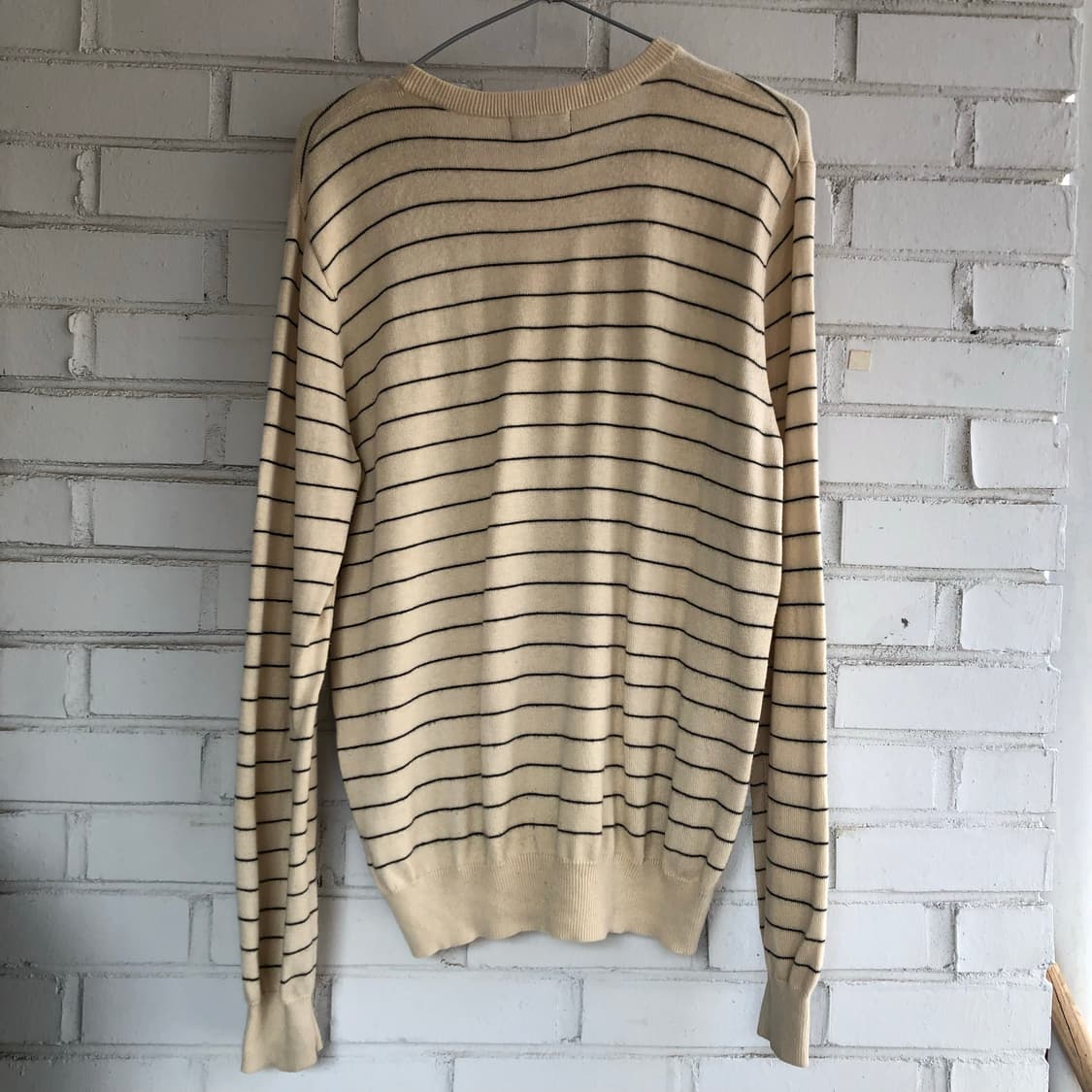 아페쎄 스트라이프 코튼 캐시미어 혼방 니트 상품이미지5