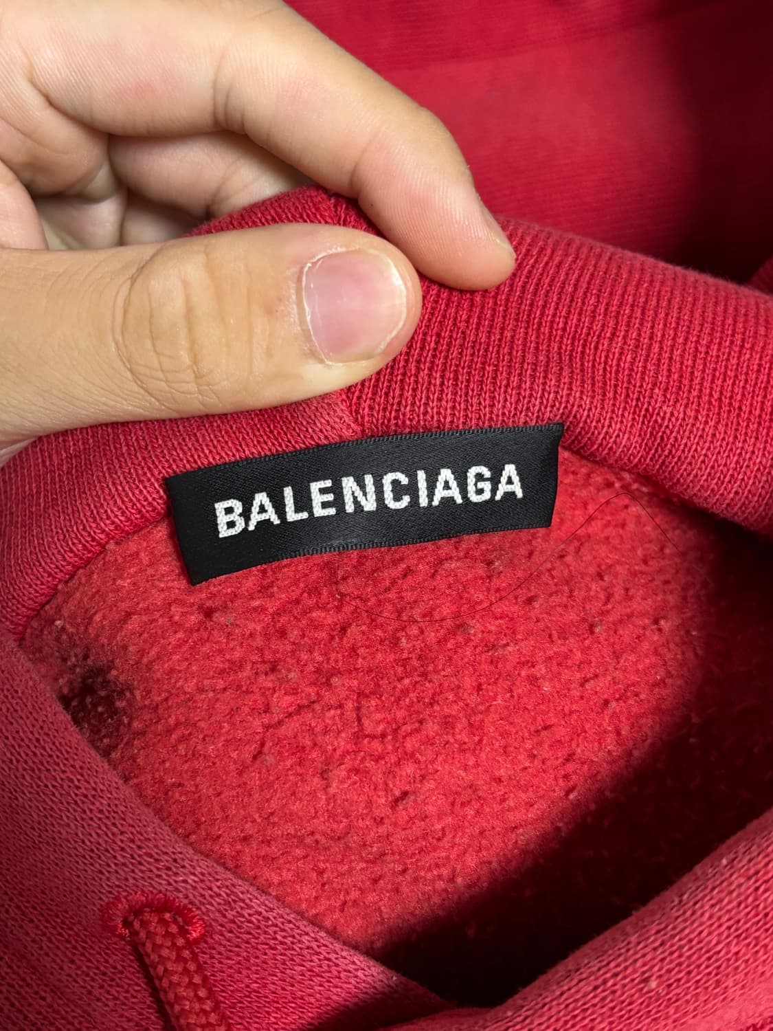 발렌시아가 월계수 로고 후드티 [105] 상품이미지5