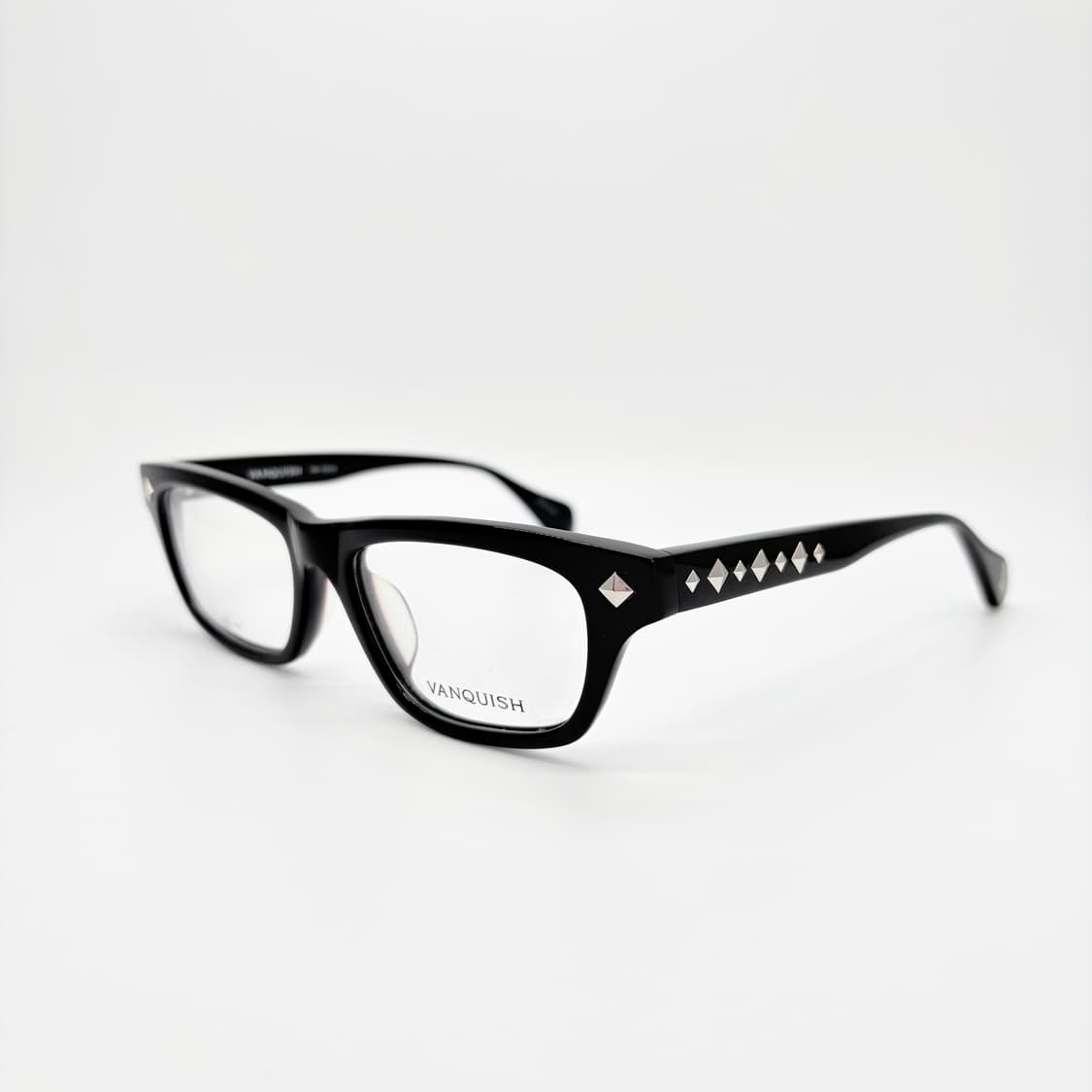 VANQUISH 뱅퀴시 블랙 스터드 뿔테  상품이미지1