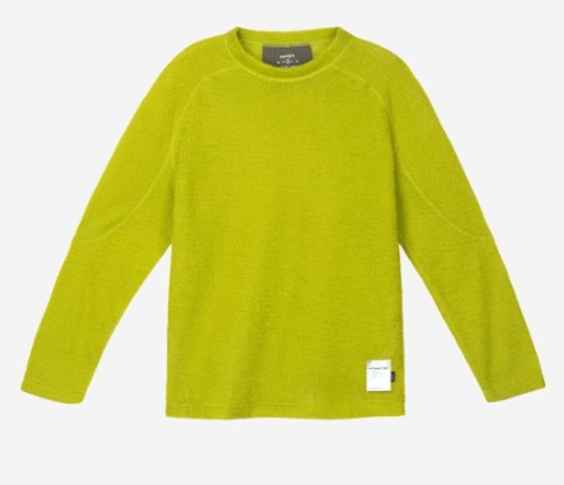 새티스파이 퍼즈플리스 롱 티셔츠 그레노블 그린 상품이미지1