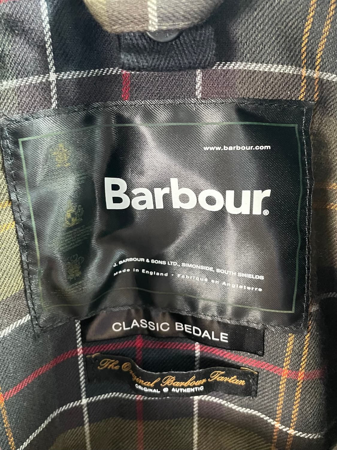 바버 비데일 카키 왁스 자켓 (on.510)   상품이미지7