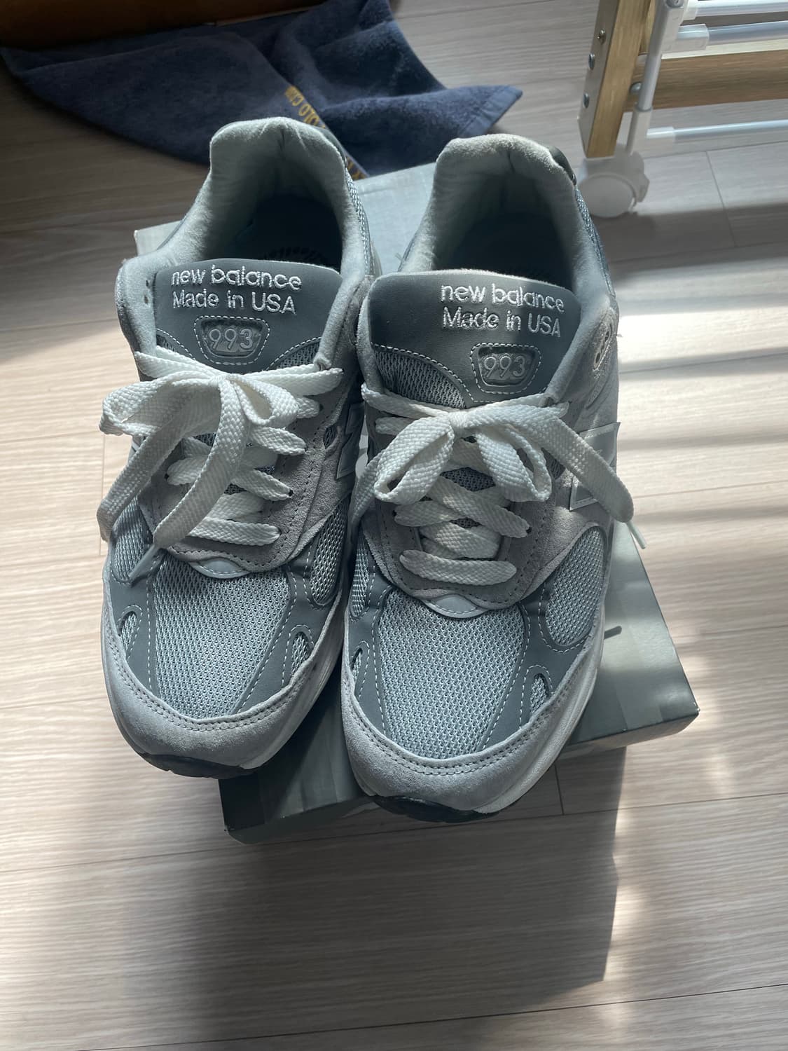 뉴발란스 993 made in usa 그레이 D스탠다드 270Size 상품이미지1