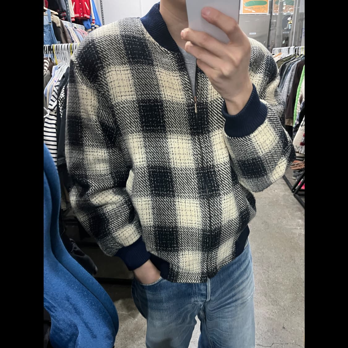 BIGBELL 울 봄버자켓 상품이미지3
