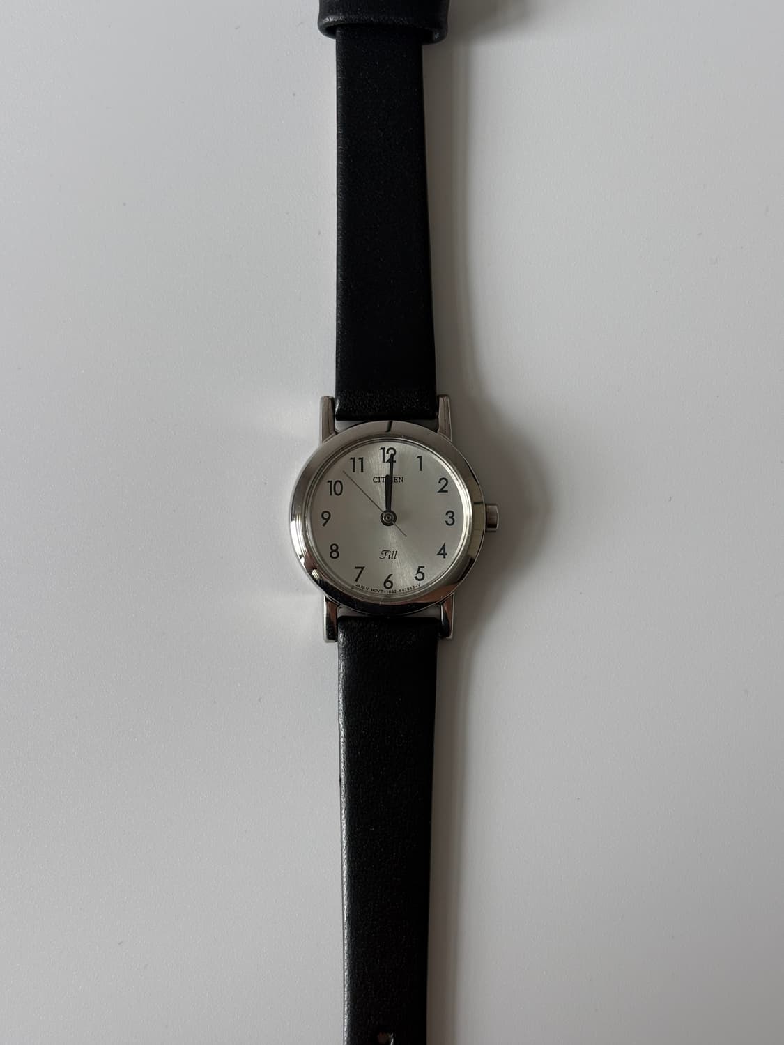 1990년대 빈티지시계 Fill 아라빅 인덱스 실버 쿼츠 여성 상품이미지4