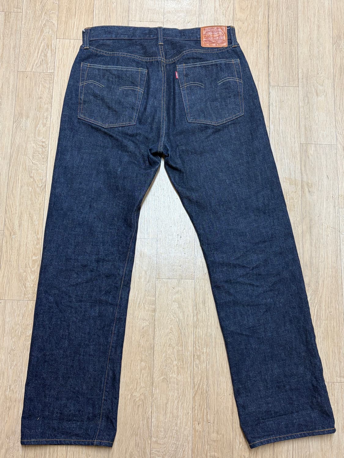 밀리토라 셀비지 데님팬츠 lot801 실사이즈 32-34 상품이미지3