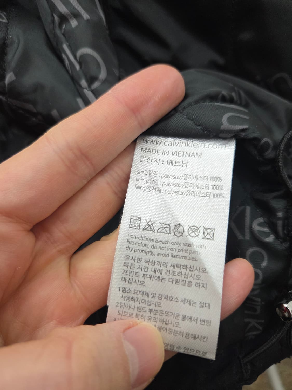 캘빈클라인 후드 집업 후리스 상품이미지6