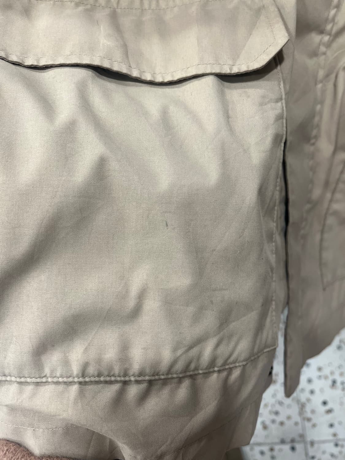 맥그리거 베이지색 야상 점퍼 상품이미지8