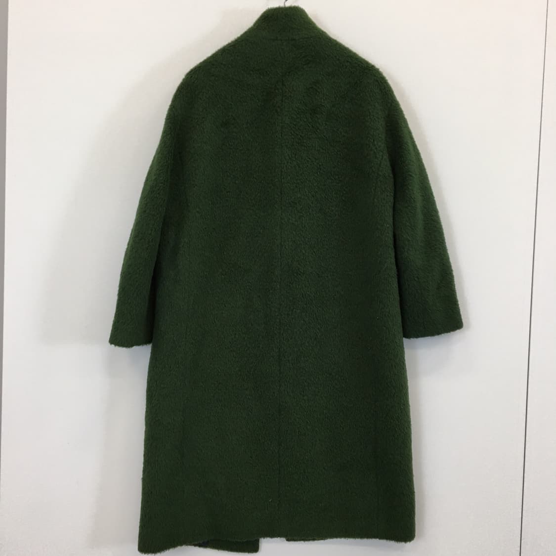 오즈세컨 알파카 코트 딥그린 82-94-160 상품이미지4