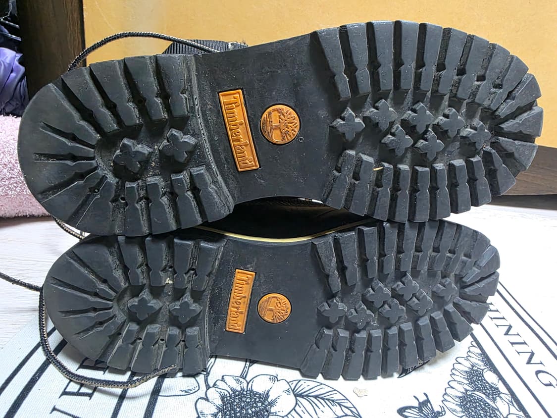 팀버랜드 여성 블랙 롤탑부츠 235 상품이미지8