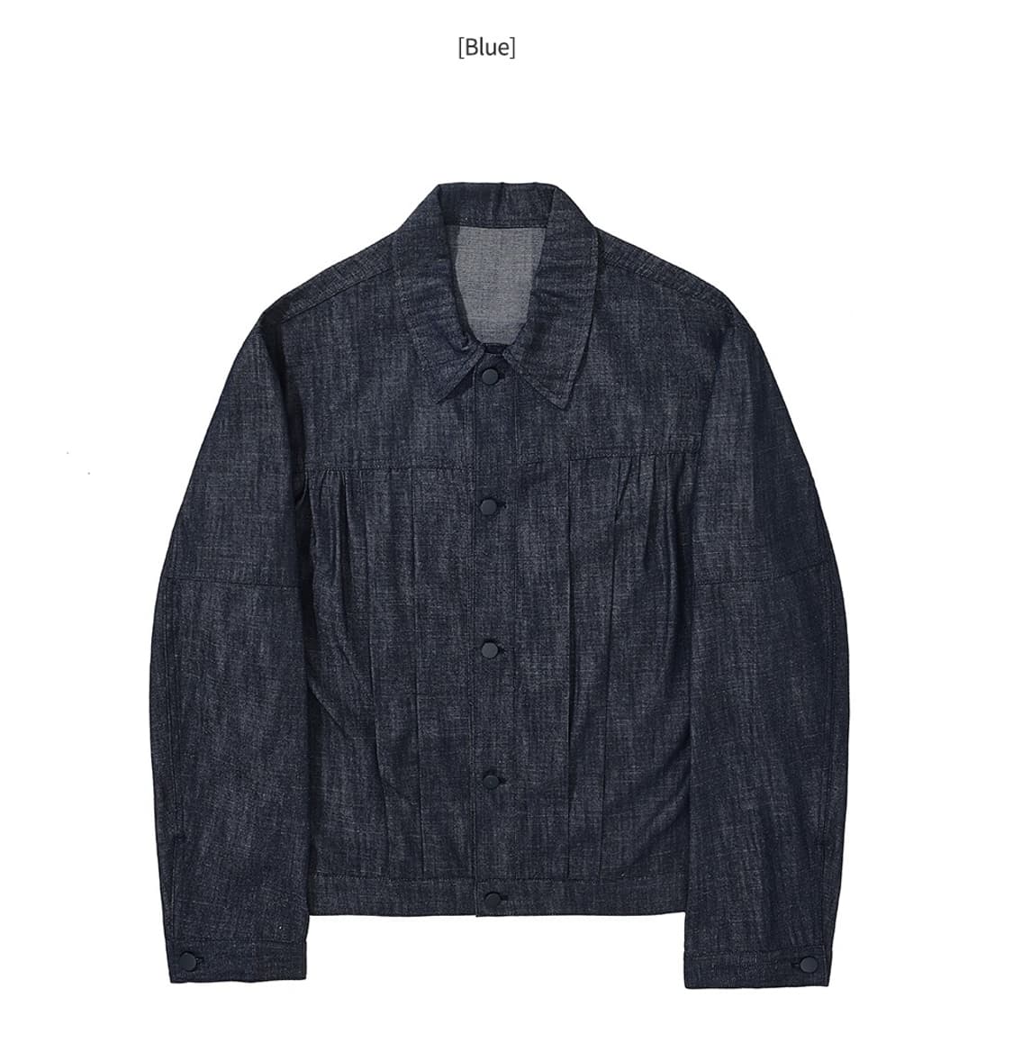 새제품) 셋업 아르반 트러커 자켓 + 파라슈트 팬츠 인디고 블루 상품이미지6