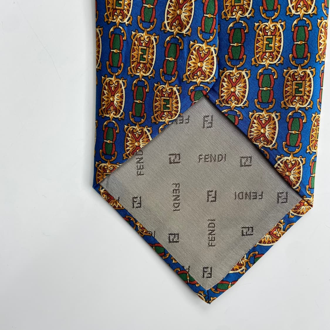 펜디 (FENDI) 모노그램 정품 명품 넥타이 상품이미지7
