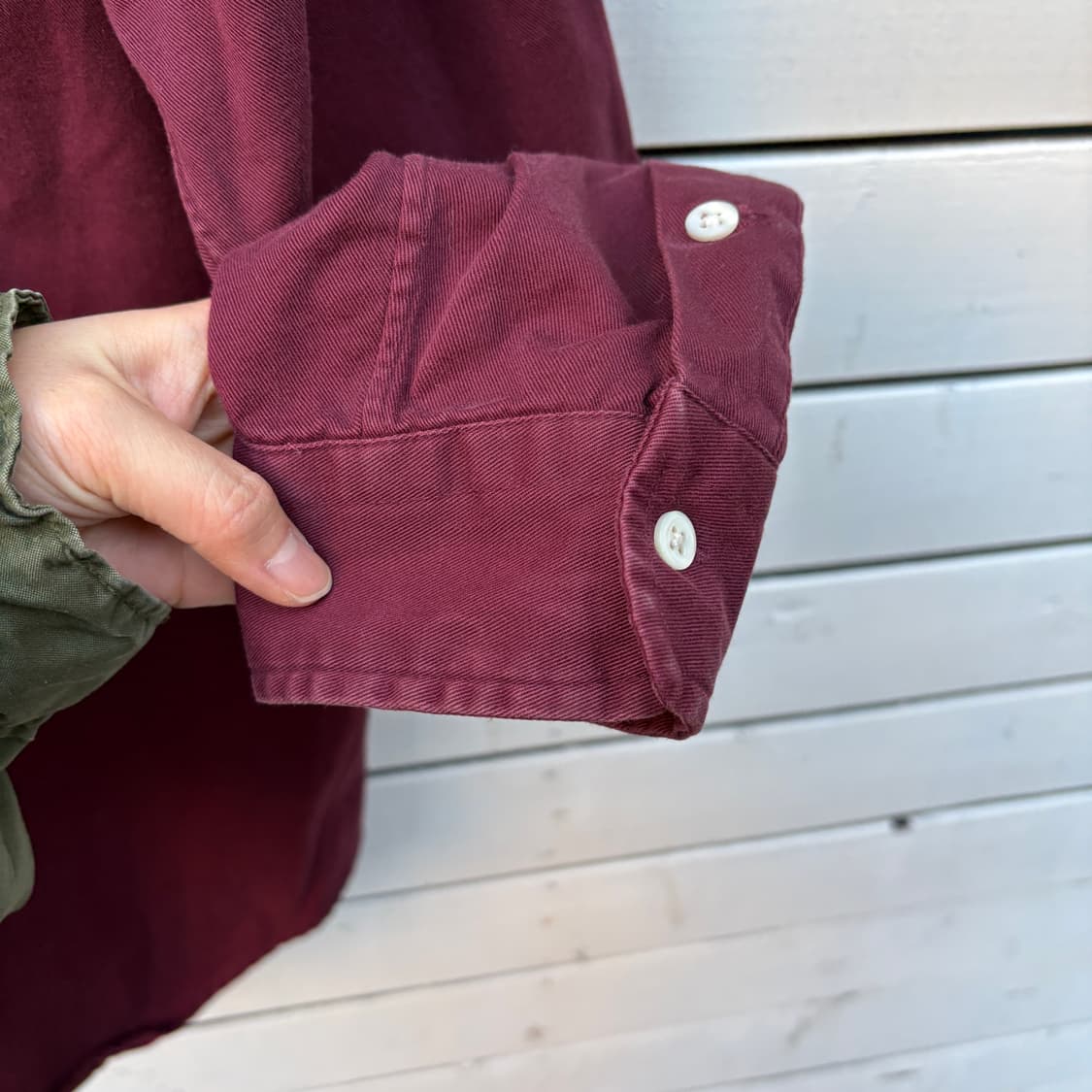 Polo 폴로 버건디 셔츠 상품이미지7