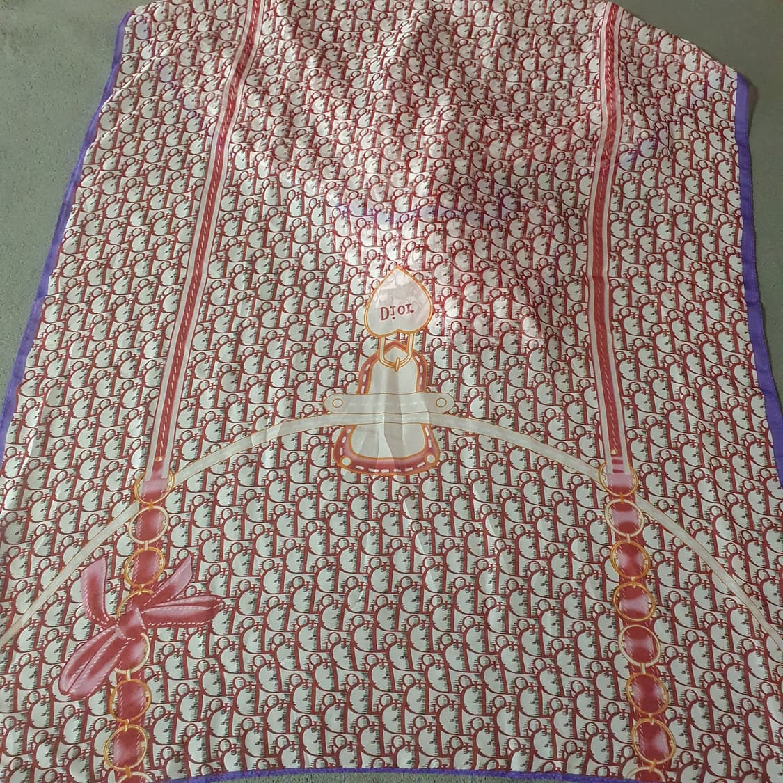 디올 오블리크 실크 스카프 머플러 상품이미지2