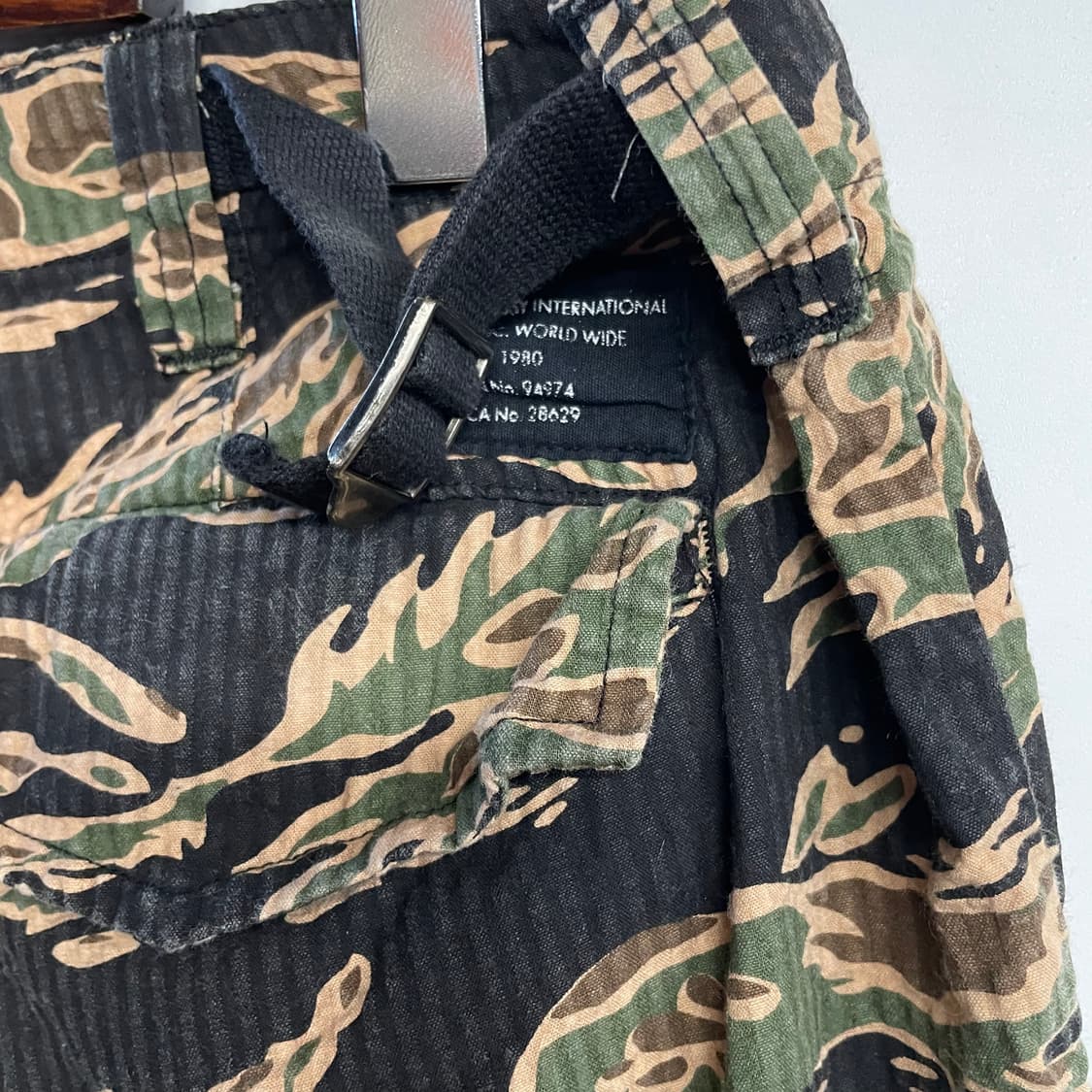 스투시 타이거 카모 카고팬츠 상품이미지8