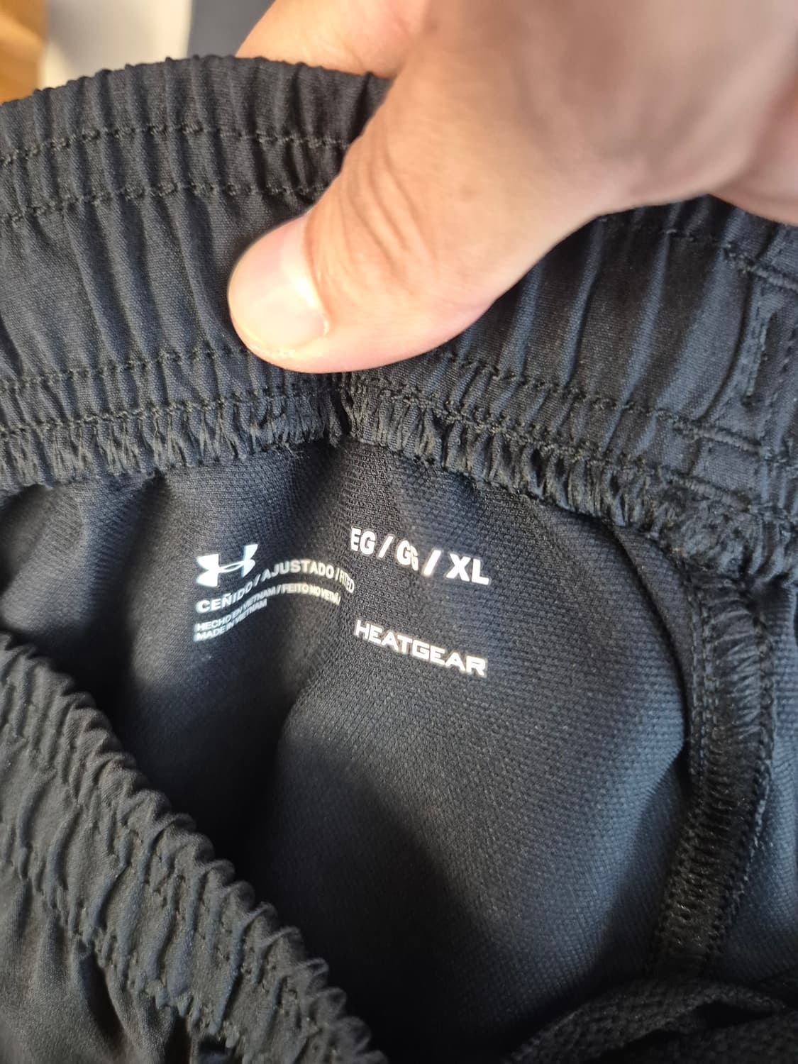 XL 34)언더아머 블랙 트레이닝 바지 상품이미지3