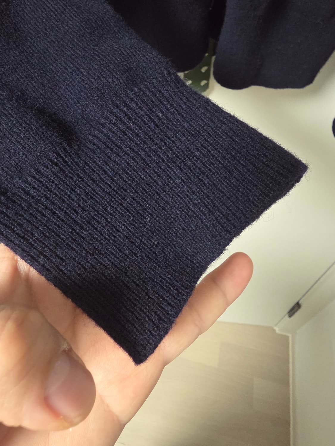 꼼데가르송 더블와펜 가디건  네이비 L 상품이미지5