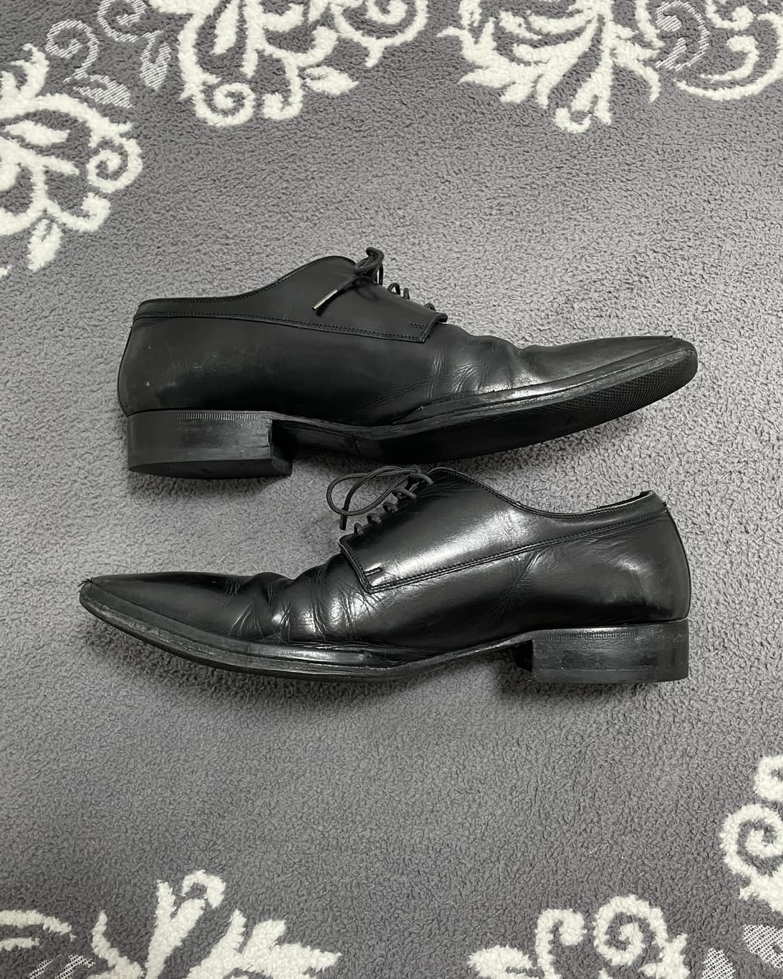 Dior Homme 에디기 스퀘어토 더비 슈즈 상품이미지4